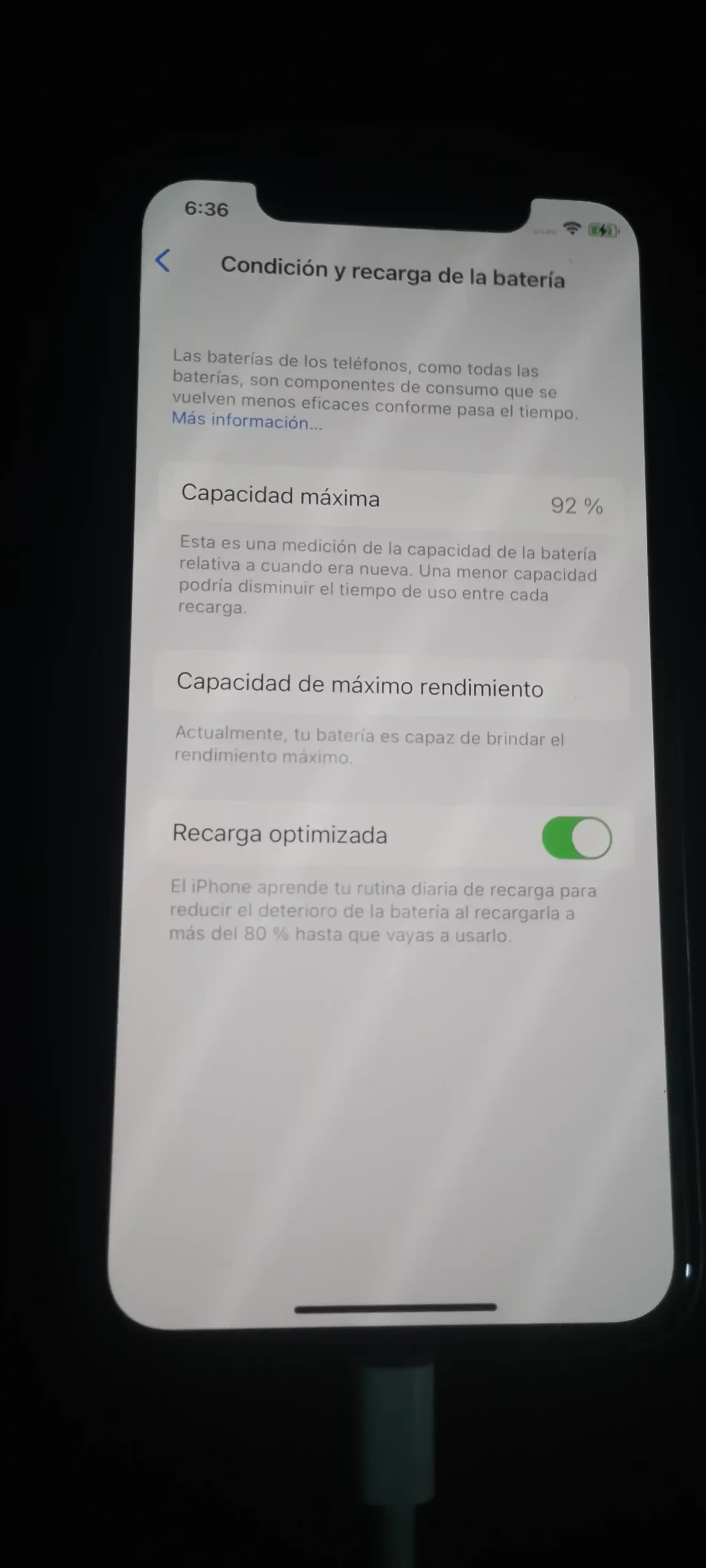 BATTERY LIFE OF IPHONES